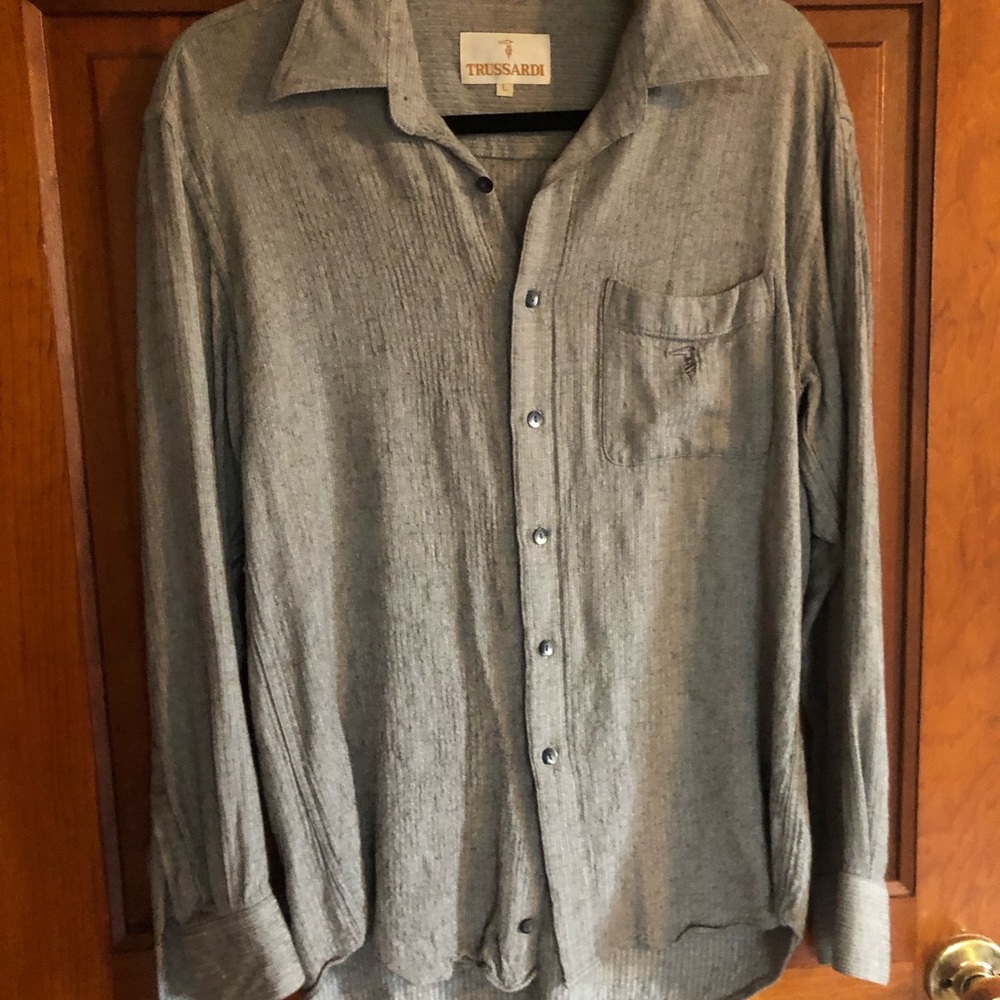 Trussardi Long Sleeve Button up - M